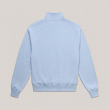 Half Zip für Hundebesitzer "Gassi Club" Light Blue