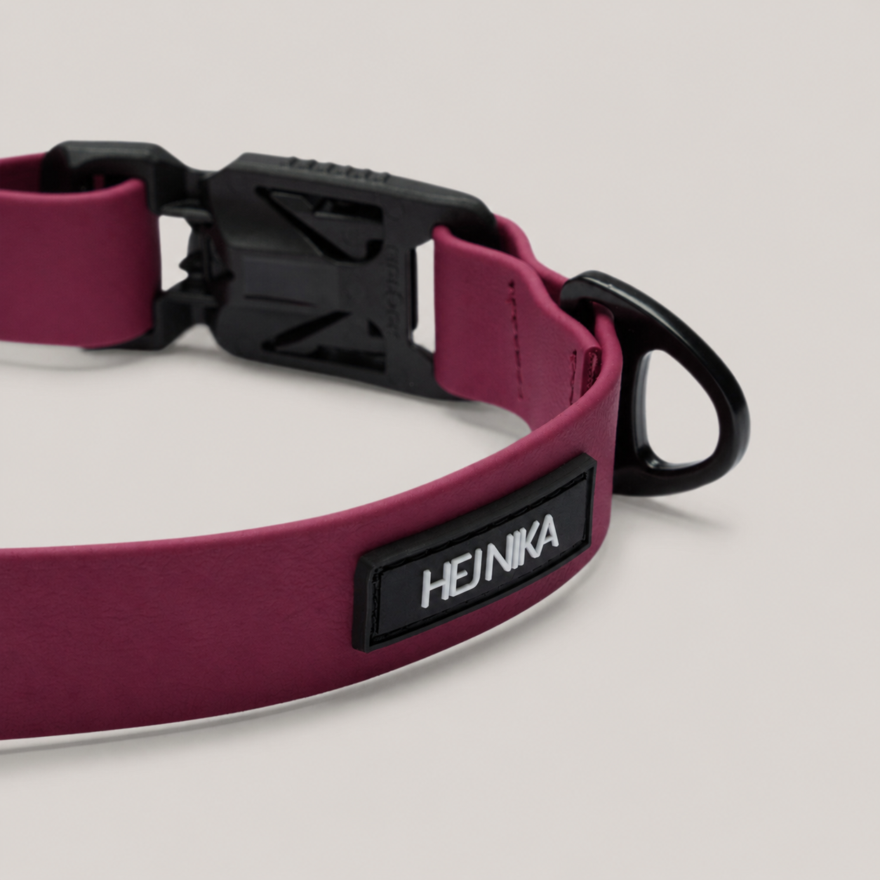 BioThane® Halsband Mérida Wine