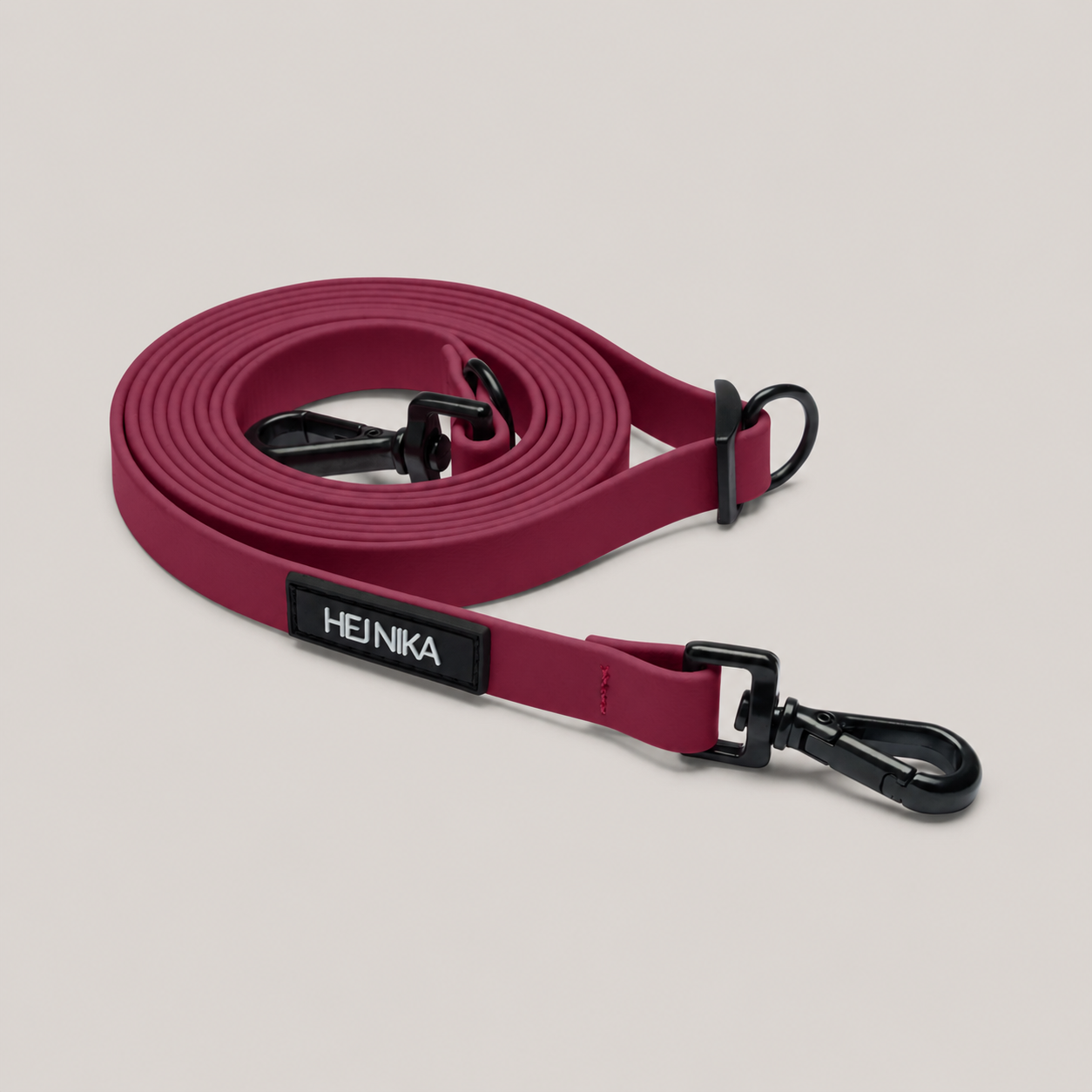 BioThane® Umhängeleine für Hunde Mérida Red Wine