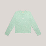 Pyjama Longsleeve "Dog Diversity" Soft Mint