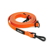 Hejnika Merida Biothane Halsband Neon Orange stufenlos verstellbare Biothaneleine