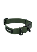Hejnika Merida Biothane Set Dark Olive verstellbares Biothane Halsband