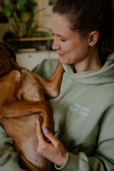Unisex Hoodie "HOT GIRLS" Sage