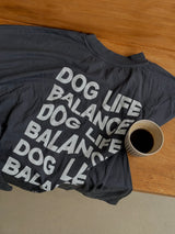 Unisex Bio-Baumwoll T-Shirt "DOG LIFE BALANCE"