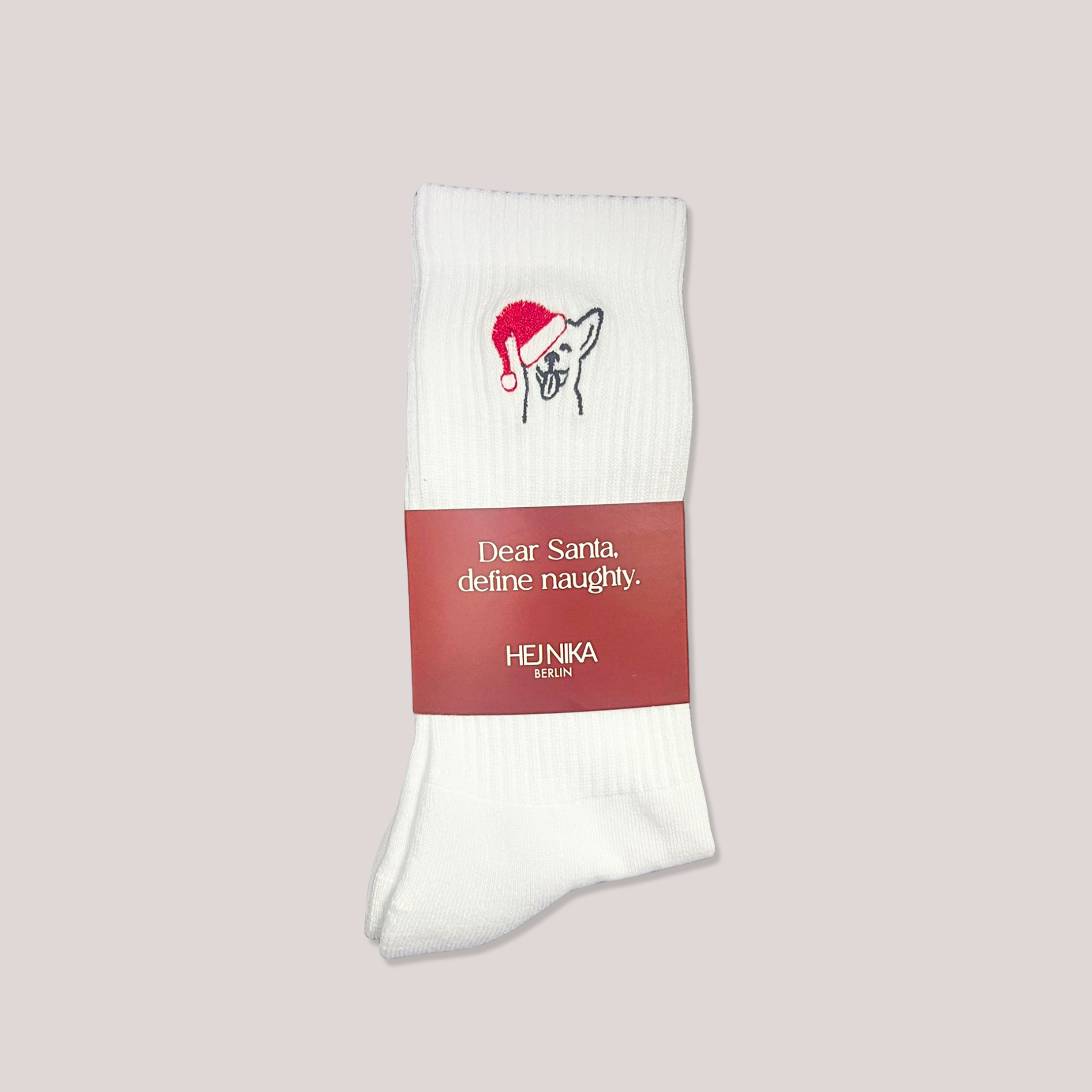 Hejnika Shop Christmas Dog Tennissocken