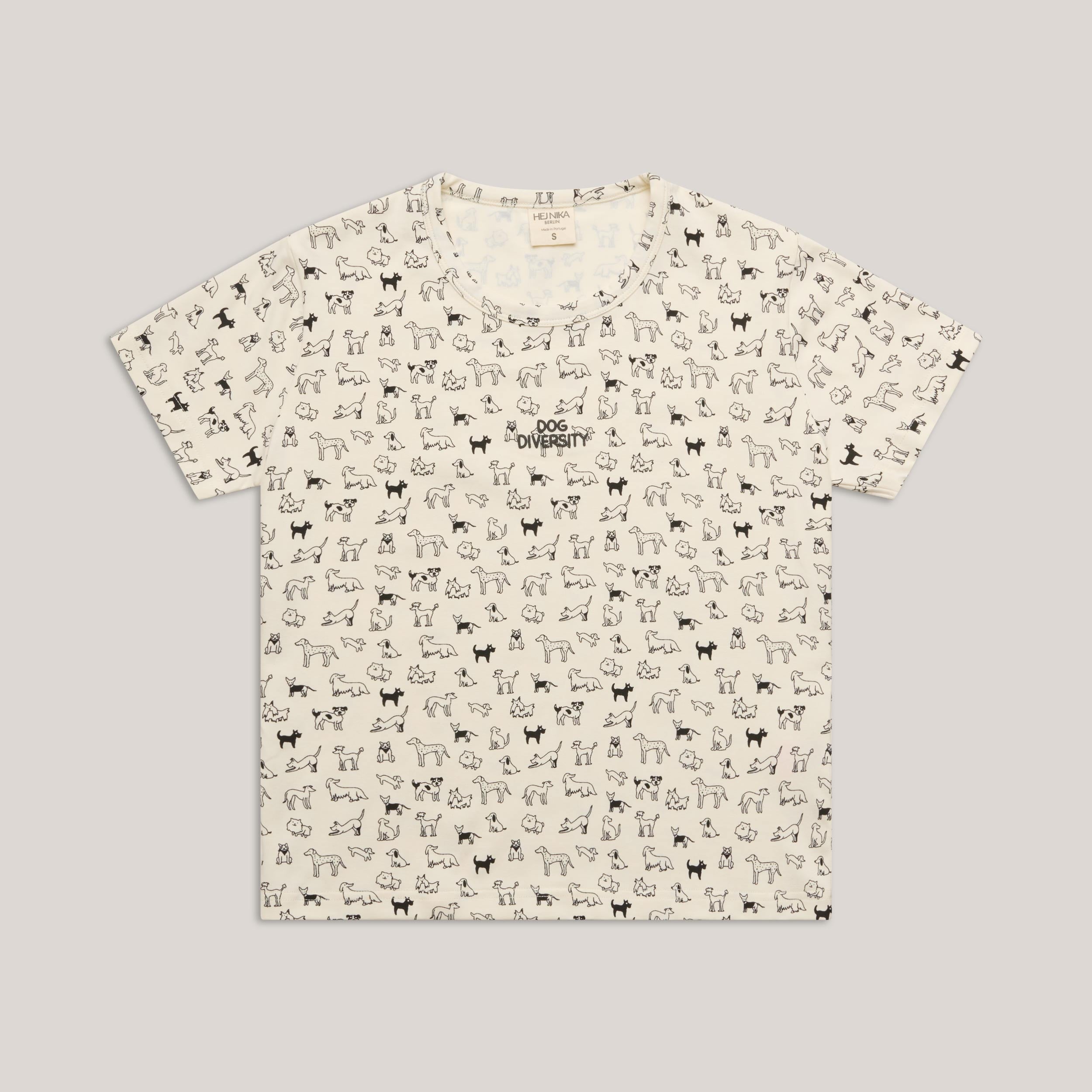 Hejnika Shop Dog Diversity Pyjama top offwhite