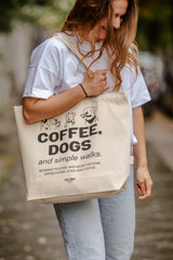 Shopping Bag "Coffee & Dogs"