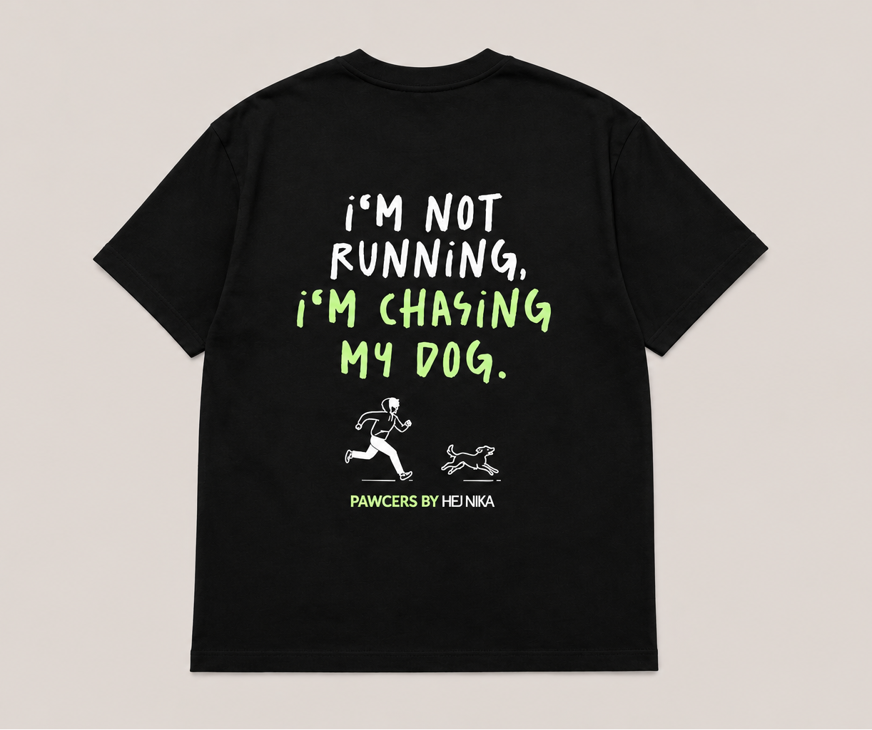 Hejnika Shop Running Shirt Hundebesitzer