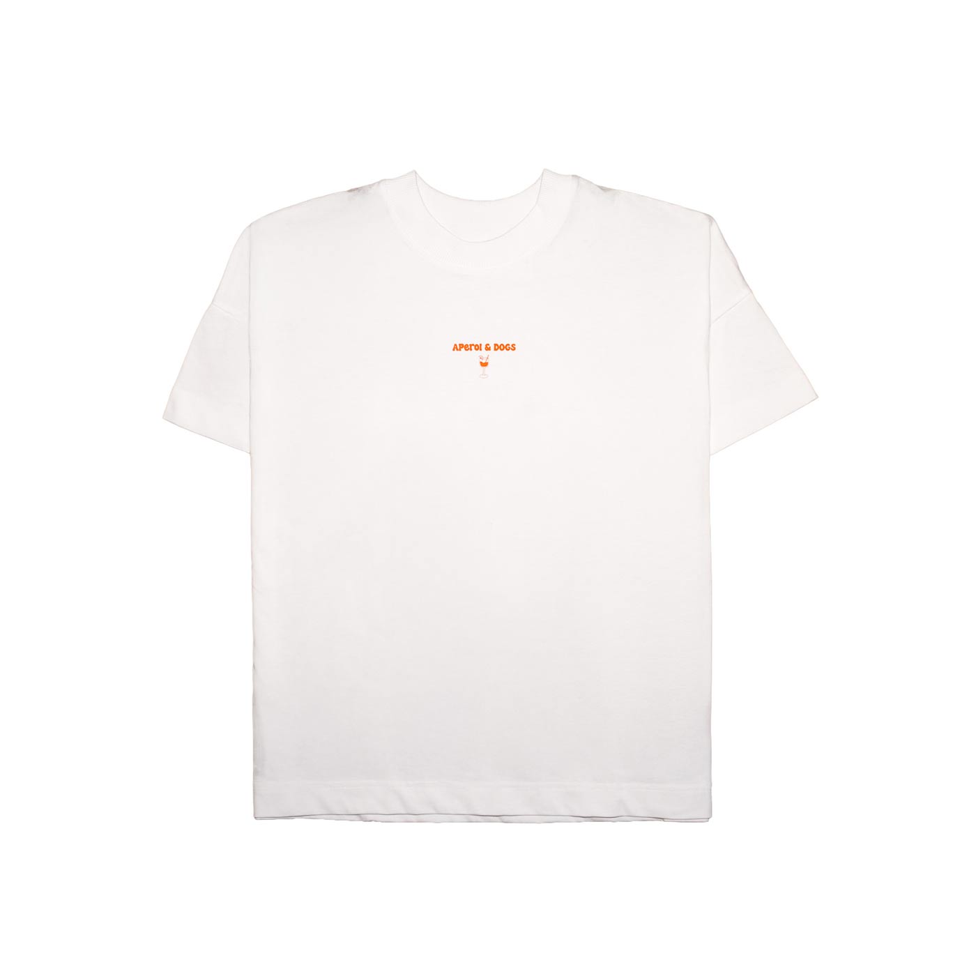 Hejnika Shop Shirt Aperol and dogs white