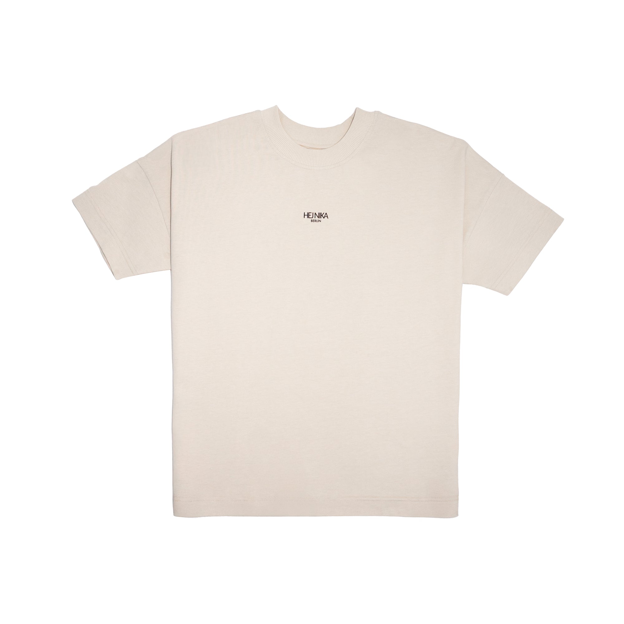 Bio-Baumwoll T-Shirt "COFFEE & DOGS" Moonbeam