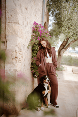 Hejnika Shop jogger set braun