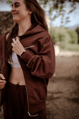 Hejnika Shop jogger set braun chocolate