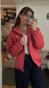 Unisex Zipper Jacke "I'm taken by my dog" – Oversized Zipper