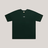 Vorderseite des Fast & Furrious T-Shirts für Hundebesitzer in Grün. Oversized Fit und angenehmes Tragegefühl. 