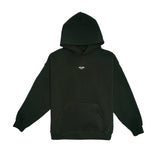 Grüner COFFEE & DOGS Hoodie für Hundemenschen – nachhaltiger Unisex Hoodie aus Bio-Baumwolle, fair produziert in Portugal – Hej Nika