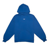 Dunkelblauer Go Fetch Yourself Pullover – oversized, fair produziert in Portugal – Hej Nika