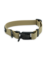 Halsband für Hunde in Beige – verstellbar, robust & vegan mit FIDLOCK Magnetverschluss – Hej Nika
