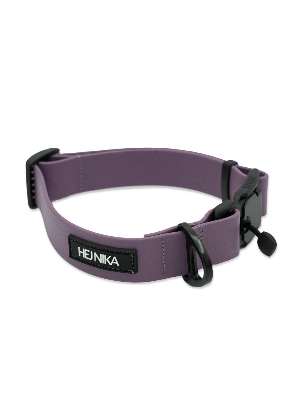 Hej Nika Halsband für Hunde für Gassirunden – verstellbar, pflegeleicht & robust – aus BioThane  