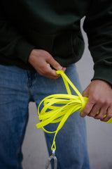 Hej Nika multifunktionale Schleppleine für Hunde – zeigt Schleppleine und Schleppleinenhalterung – robust & pflegeleicht.