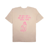 Small Gang T-Shirt für Hundebesitzer in Moonbeam Pink – oversized & nachhaltig – Hej Nika