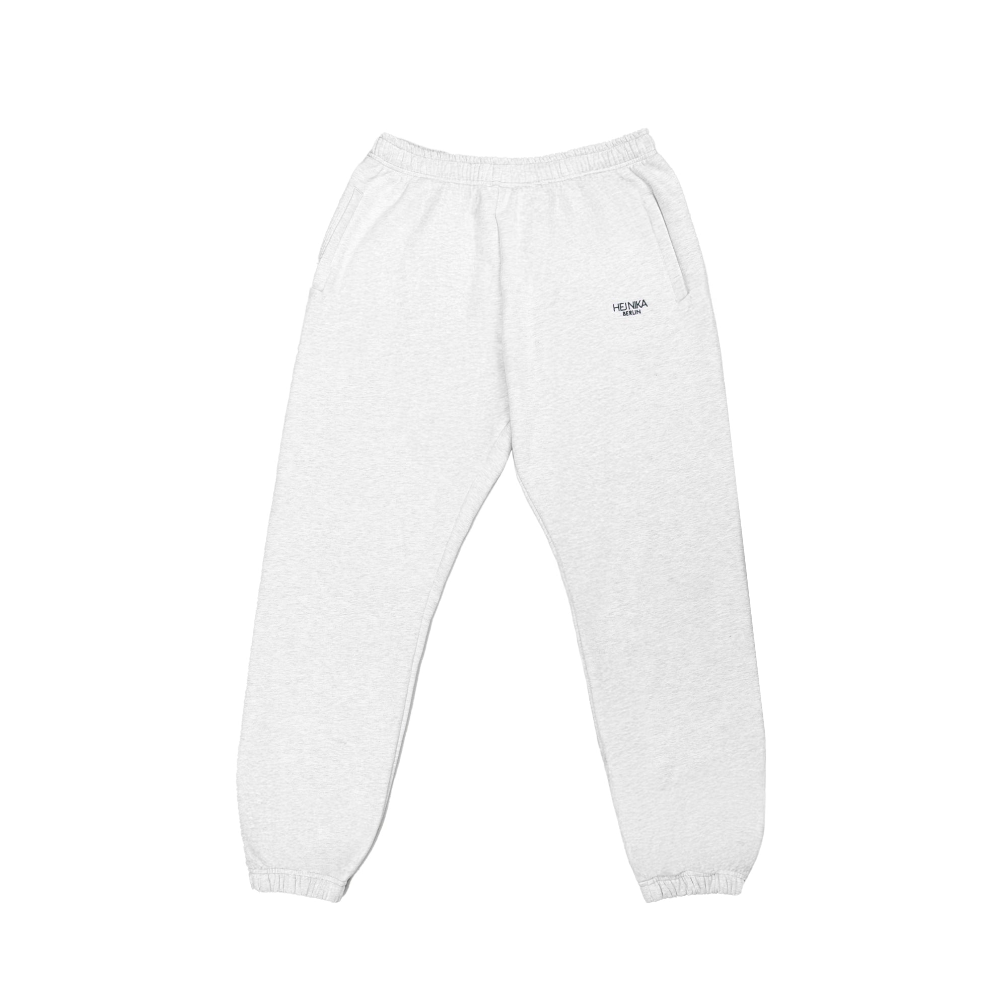 Hej Nika "Weekend Plans" Jogginghose für Hundebesitzer in Grau. Ideal für ein entspanntes Wochenende. 