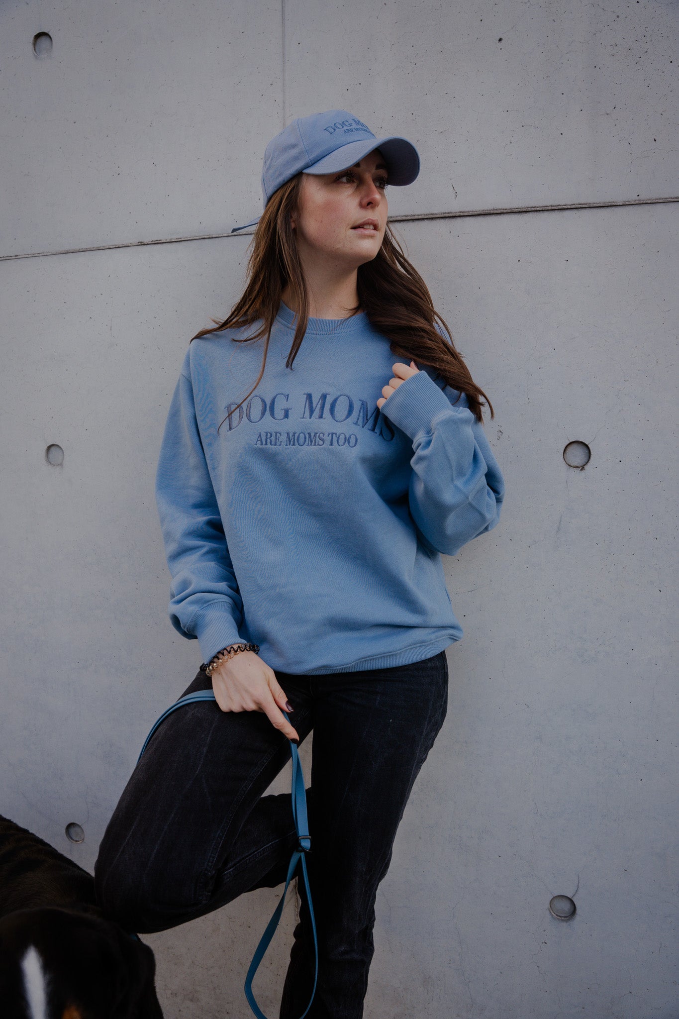 Bio Baumwoll Cap "DOG MOMS"