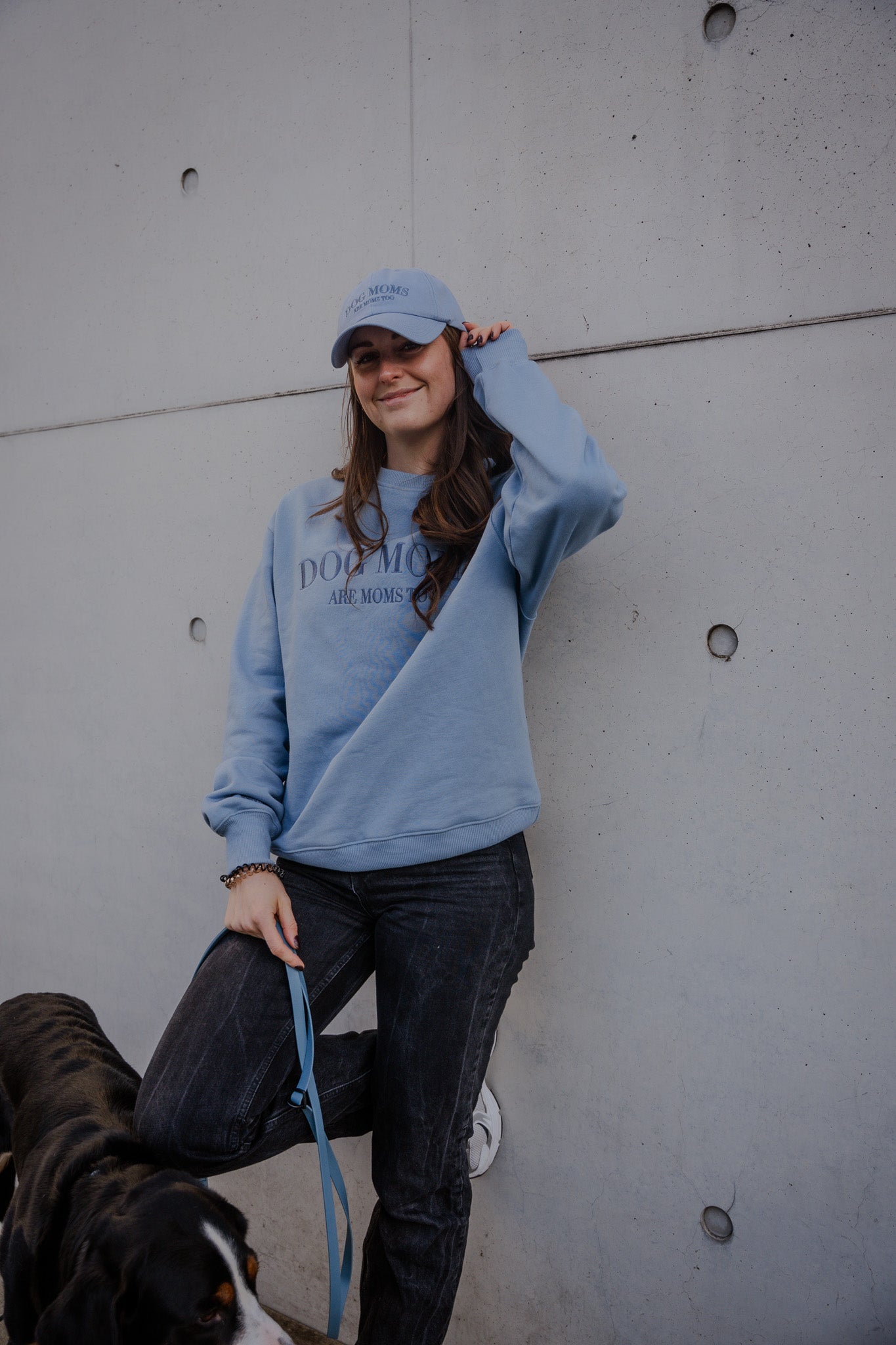 Bio Baumwoll Cap "DOG MOMS"